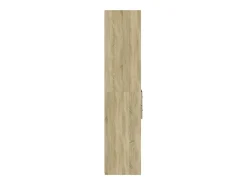 Aparador cómoda armario mueble organizador cocina salón salón alto sonoma 40 x 42,5 x 185 cm madera contrachapada marrón 02_0034062