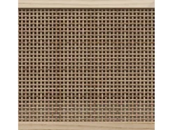 Aparador cómoda armario mueble organizador cocina salón salón 60 x 30 x 70 cm madera maciza de pino y ratán blanco natural 02_0030333