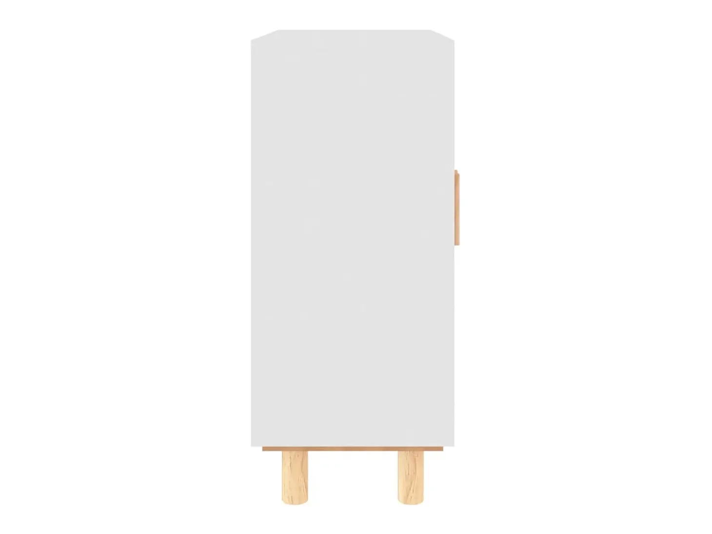 Aparador cómoda armario unidad de almacenamiento organizador cocina salón salón 60 x 30 x 70 cm madera maciza de pino y ratán blanco natural 02_0030334