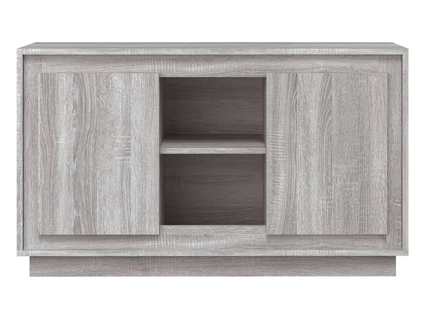 Aparador cómoda cómoda armario mueble organizador cocina salón salón Sonoma 102 x 35 x 60 cm madera contrachapada gris 02_0036270