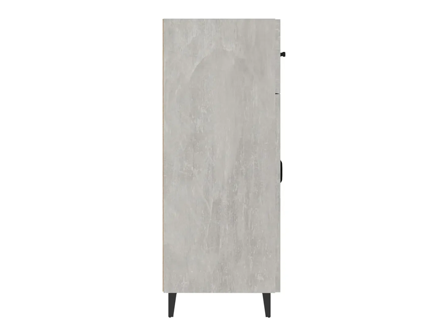 Aparador cómoda cómoda armario mueble organizador cocina salón salón 69,5 x 34 x 90 cm madera contrachapada gris 02_0032078