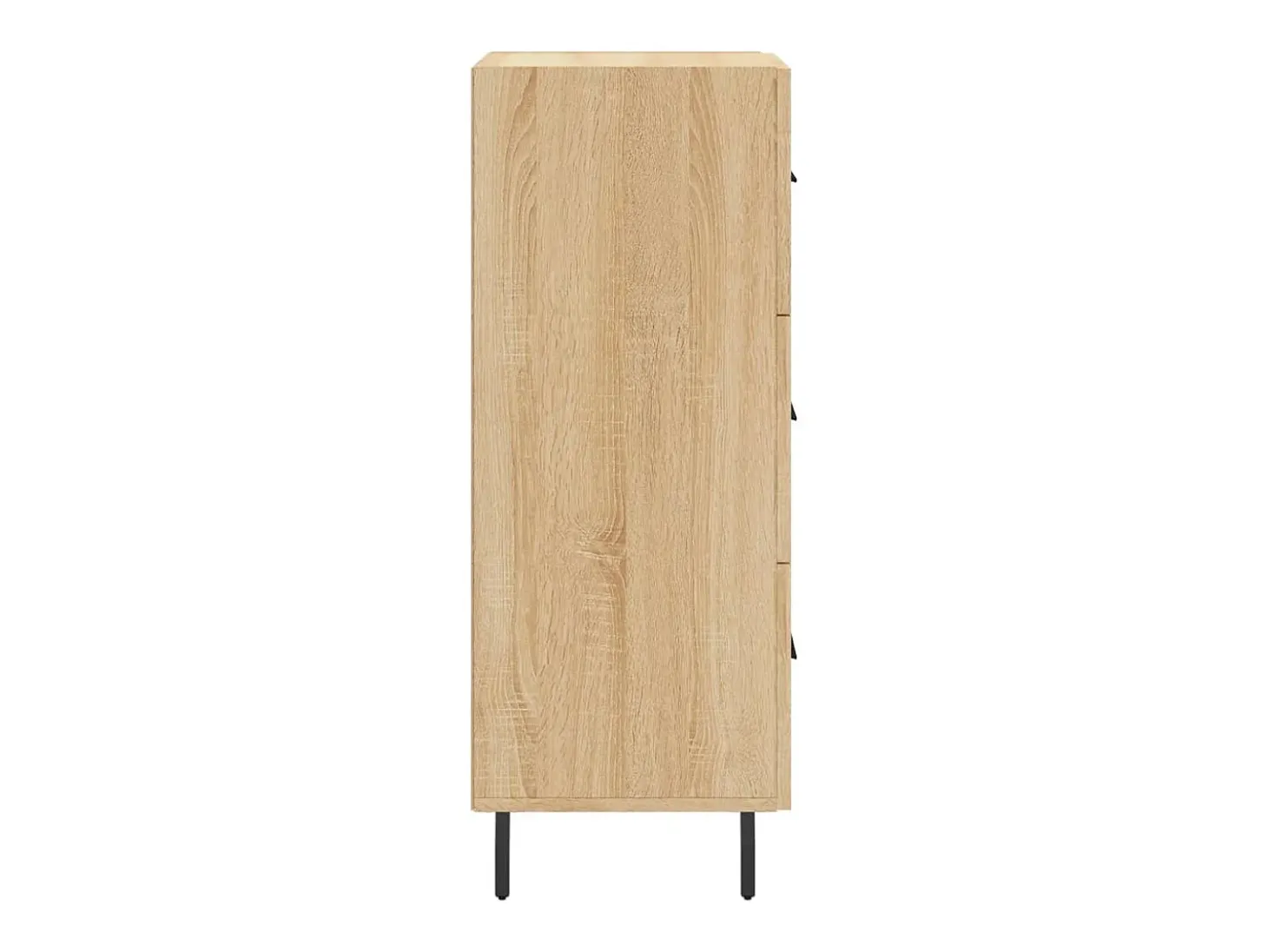 Aparador cómoda cómoda armario mueble de almacenamiento organizador cocina salón salón Sonoma 34,5 x 34 x 90 cm madera contrachapada marrón 02_0031554
