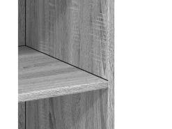 Aparador cómoda cómoda armario mueble organizador cocina salón salón alto Sonoma 70 x 41 x 185 cm madera contrachapada gris 02_0035627
