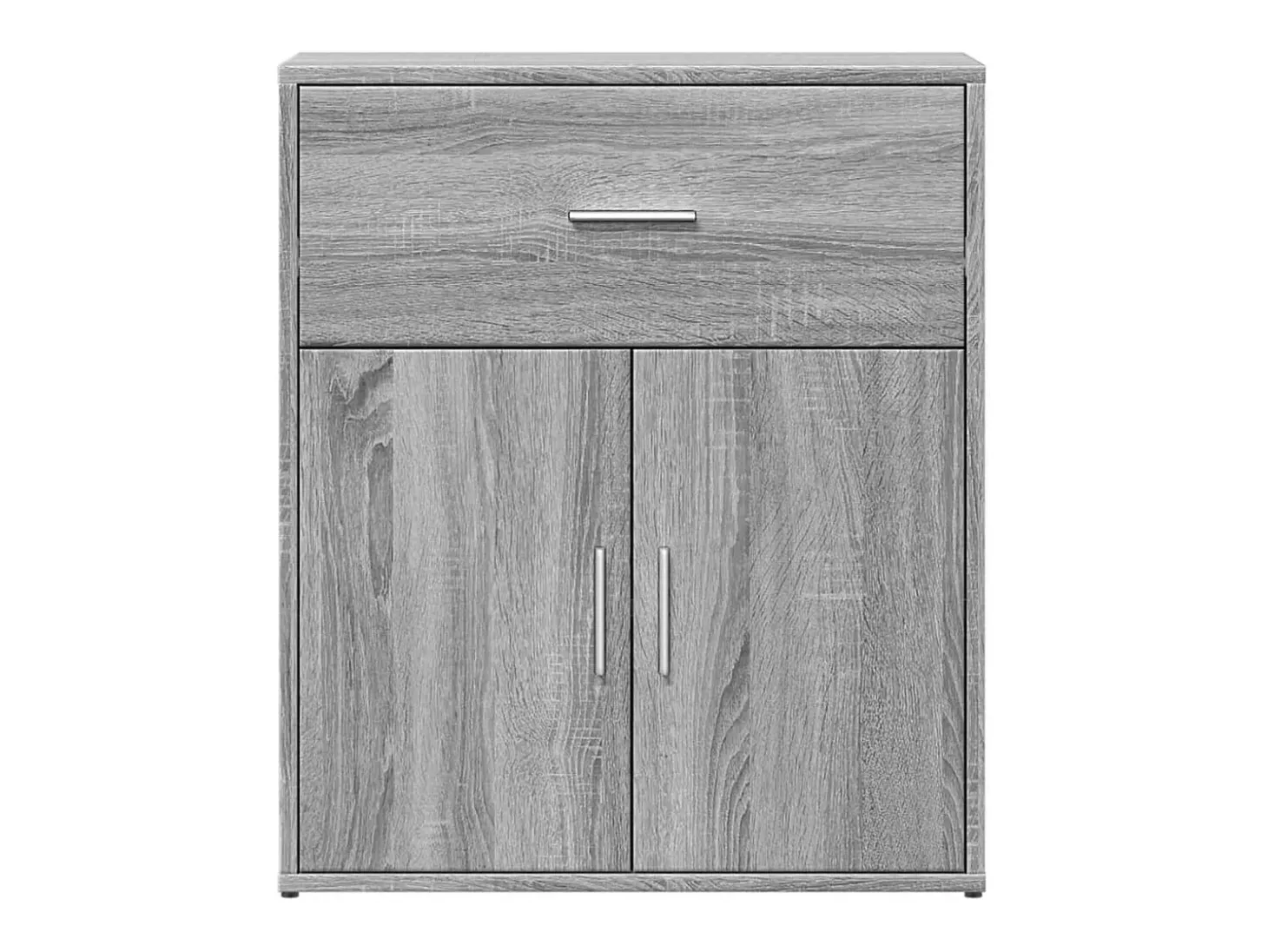 Aparador cómoda cómoda armario mueble organizador cocina salón salón Sonoma 60 x 31 x 70 cm madera contrachapada gris 02_0036385