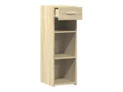 Aparador cómoda cómoda armario mueble organizador cocina salón salón Sonoma 30 x 42,5 x 93 cm madera contrachapada marrón 02_0031505