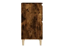 Aparador cómoda cómoda armario mueble organizador cocina salón salón juego de 2 60 x 35 x 70 cm madera contrachapada marrón 02_0036744