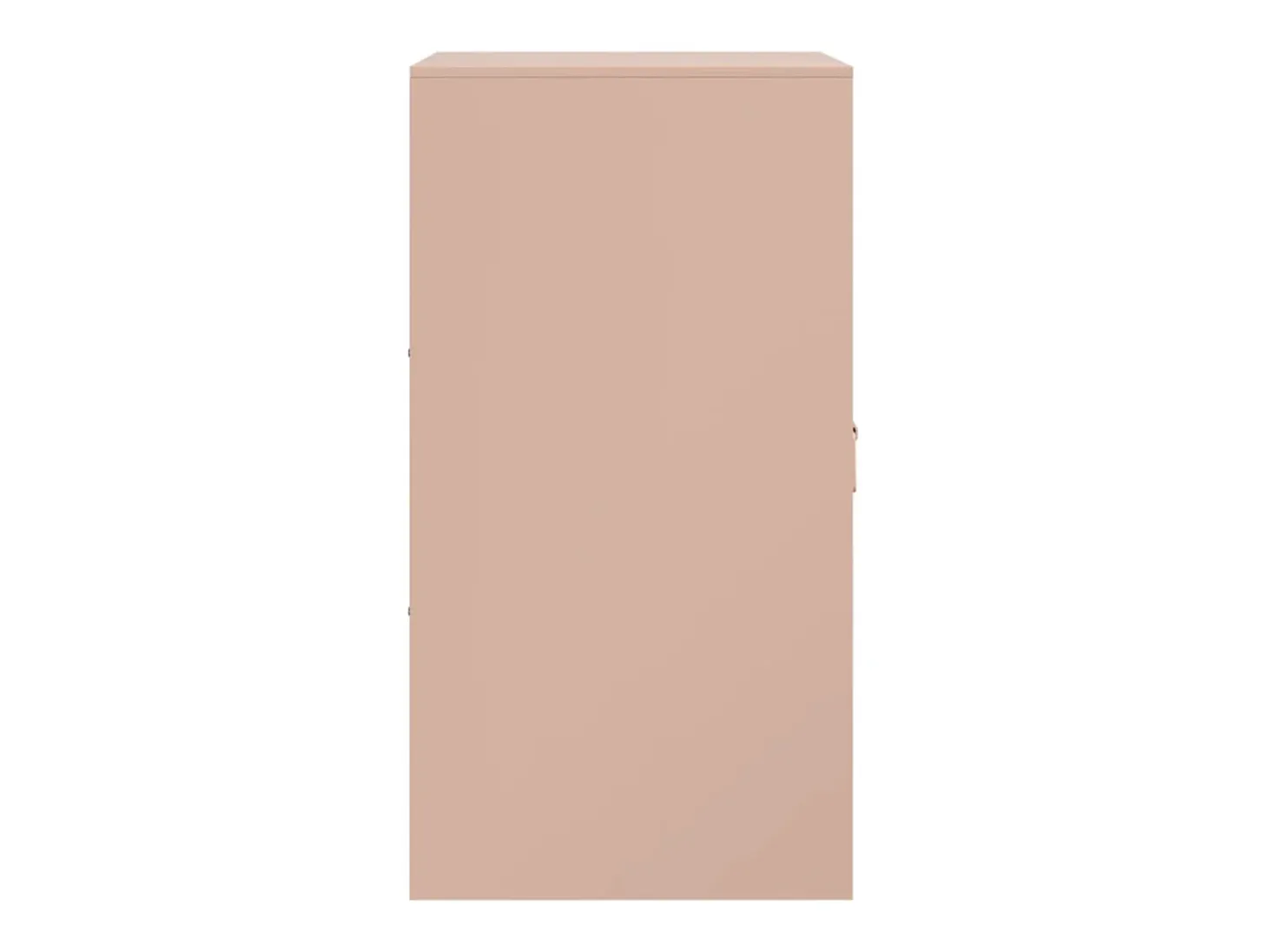 Aparador cómoda cómoda armario mueble organizador cocina salón salón 34,5 x 39 x 73 cm acero rosa 02_0036200