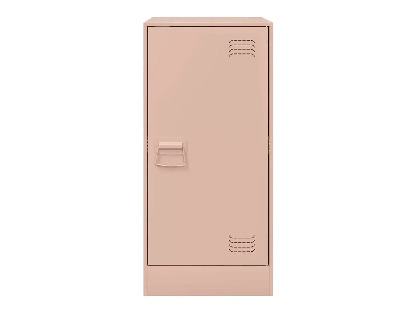 Aparador cómoda cómoda armario mueble organizador cocina salón salón 34,5 x 39 x 73 cm acero rosa 02_0036200