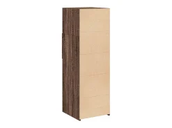 Aparador cómoda cómoda armario mueble organizador cocina salón salón alto 40 x 42,5 x 124 cm madera contrachapada marrón 02_0033715
