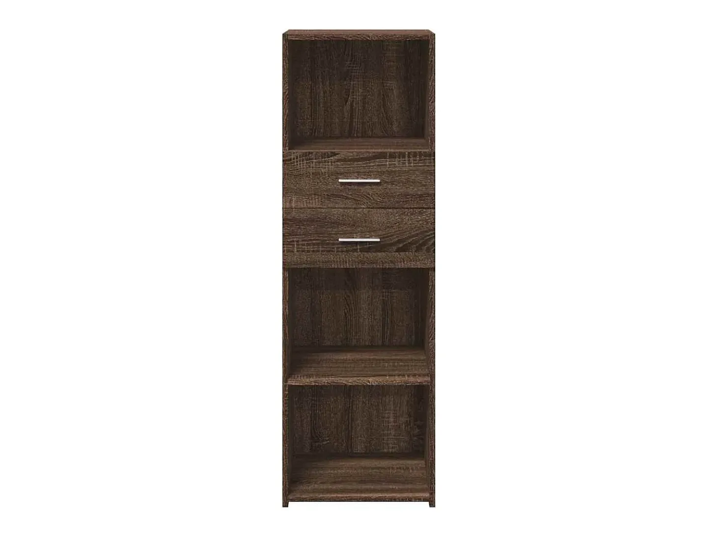 Aparador cómoda cómoda armario mueble organizador cocina salón salón alto 40 x 42,5 x 124 cm madera contrachapada marrón 02_0033715