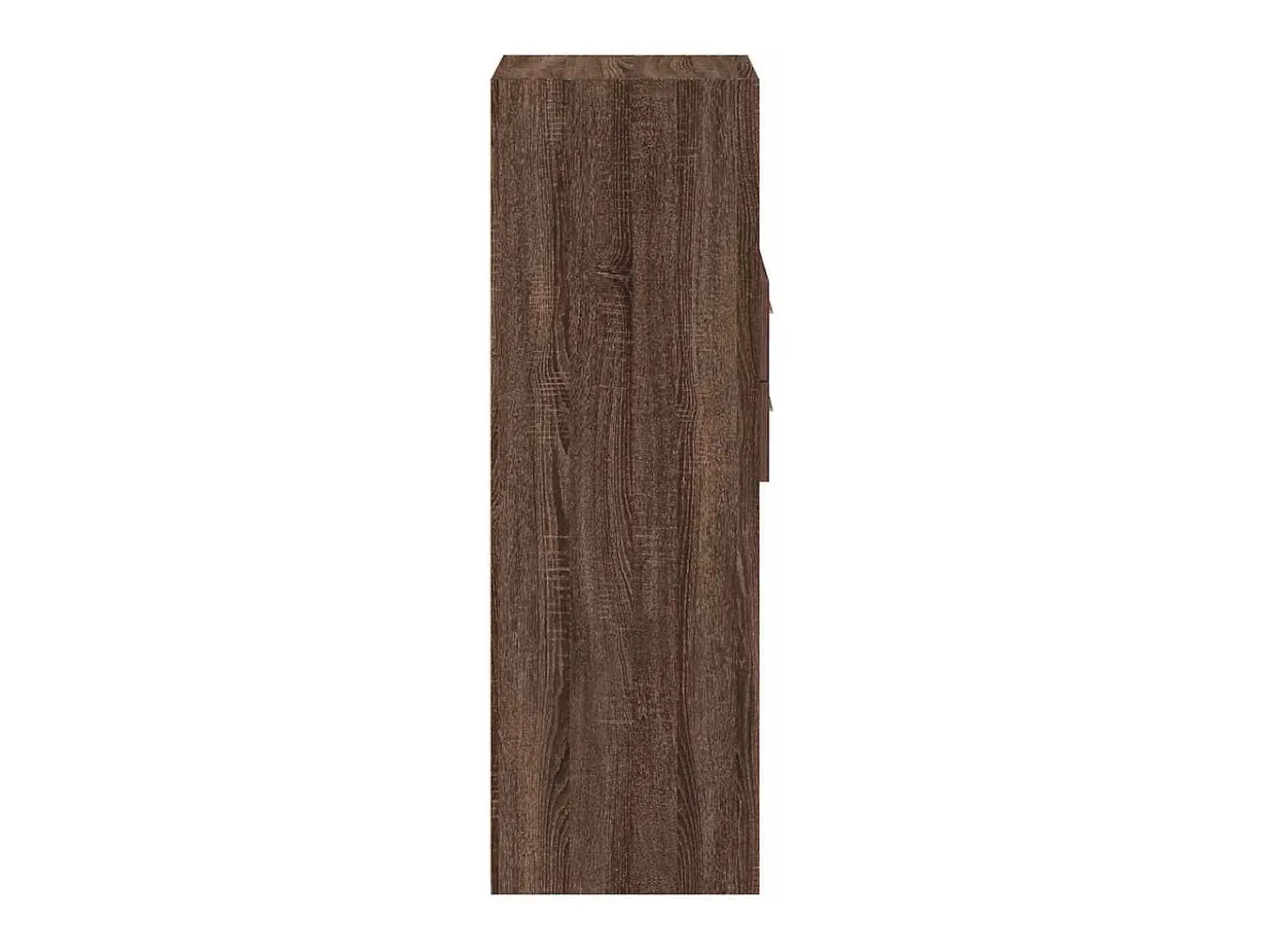 Aparador cómoda cómoda armario mueble organizador cocina salón salón alto 40 x 42,5 x 124 cm madera contrachapada marrón 02_0033715