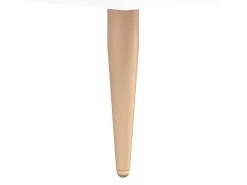 Aparador cómoda cómoda armario mueble organizador cocina salón brillante 69,5 x 34 x 90 cm madera contrachapada blanco 02_0030686