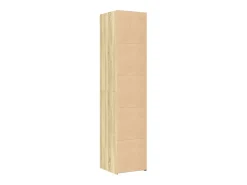 Aparador cómoda cómoda armario mueble organizador cocina salón salón alto Sonoma 40 x 42,5 x 185 cm madera contrachapada marrón 02_0034061