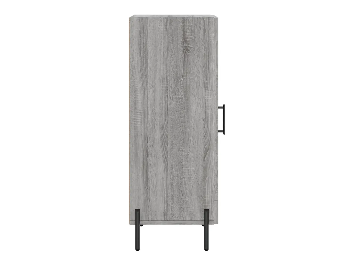 Aparador cómoda cómoda armario mueble organizador cocina salón salón Sonoma 34,5 x 34 x 90 cm madera contrachapada gris 02_0036302