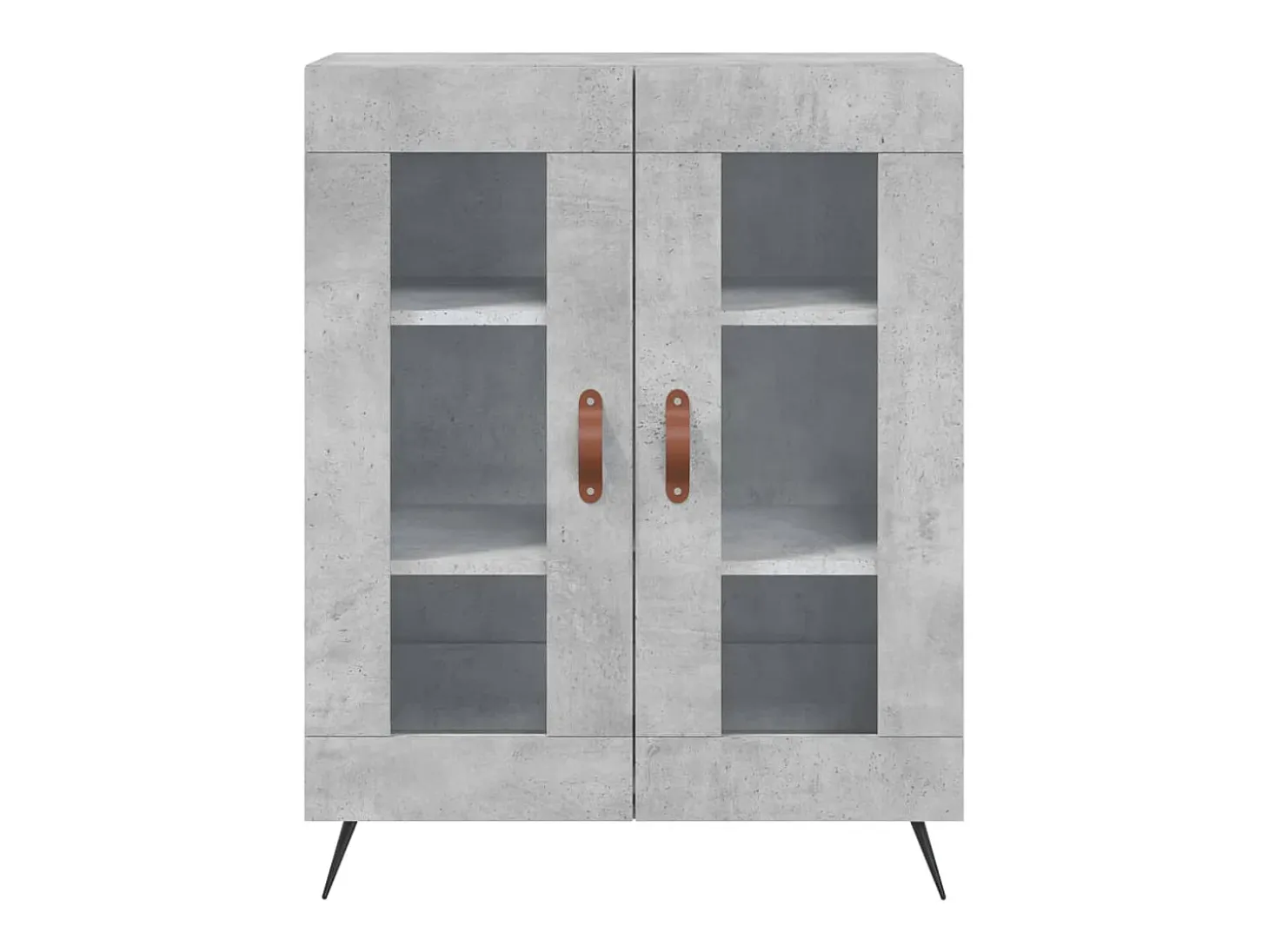 Aparador cómoda cómoda armario mueble organizador cocina salón salón 69,5 x 34 x 90 cm madera contrachapada gris 02_0032011