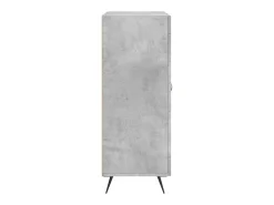 Aparador cómoda cómoda armario mueble organizador cocina salón salón 69,5 x 34 x 90 cm madera contrachapada gris 02_0032011