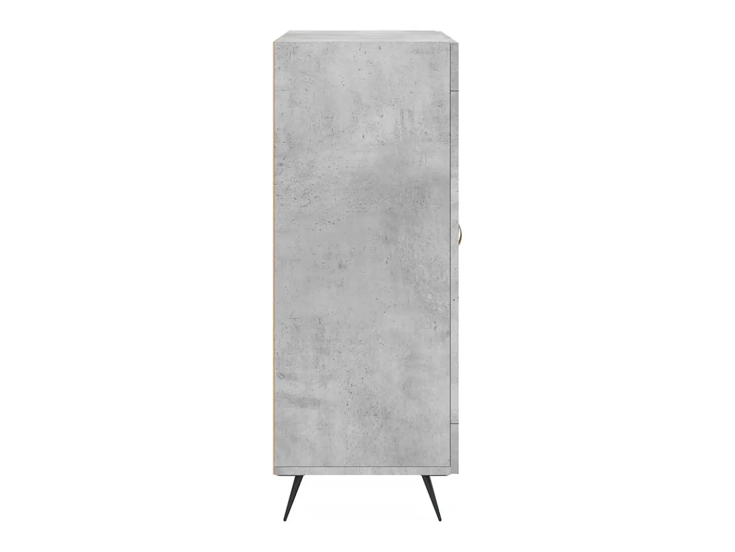 Aparador cómoda cómoda armario mueble organizador cocina salón salón 69,5 x 34 x 90 cm madera contrachapada gris 02_0032011