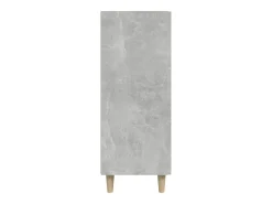 Aparador cómoda cómoda armario mueble organizador cocina salón salón 69,5 x 34 x 90 cm madera contrachapada gris 02_0032041