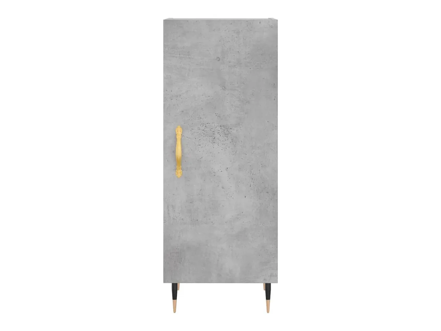 Aparador cómoda cómoda armario mueble organizador cocina salón salón 34,5 x 34 x 90 cm madera contrachapada gris 02_0031883