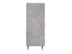 Aparador cómoda cómoda armario mueble organizador cocina salón salón 34,5 x 34 x 90 cm madera contrachapada gris 02_0031883