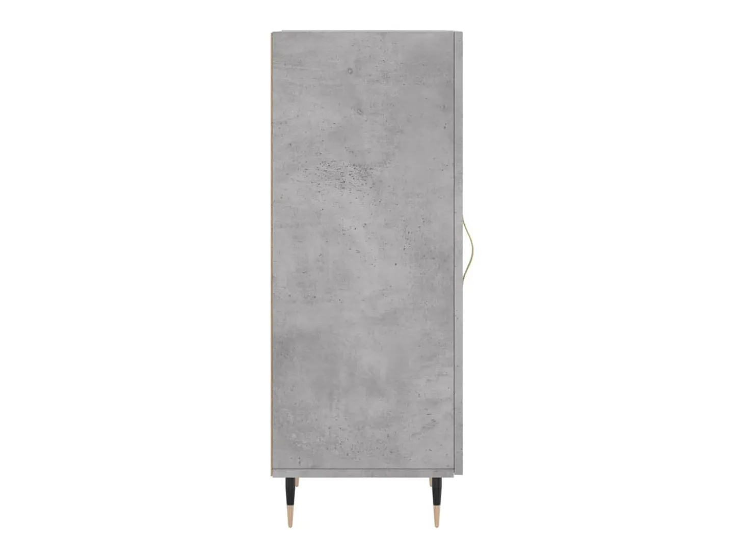Aparador cómoda cómoda armario mueble organizador cocina salón salón 34,5 x 34 x 90 cm madera contrachapada gris 02_0031883