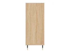 Aparador cómoda cómoda armario mueble organizador cocina salón salón alto Sonoma 57 x 35 x 90 cm madera contrachapada marrón 02_0034075