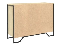Aparador cómoda cómoda armario mueble organizador cocina salón salón Sonoma 101 x 35,5 x 74,5 cm madera contrachapada marrón 02_0031475
