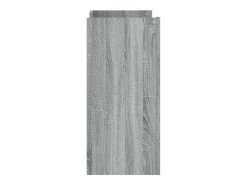 Aparador cómoda cómoda armario mueble organizador cocina salón salón Sonoma 73,5 x 35 x 75 cm madera contrachapada gris 02_0036522