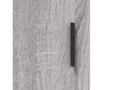 Aparador cómoda cómoda armario mueble organizador cocina salón salón alto Sonoma 34,5 x 34 x 180 cm madera contrachapada gris 02_0035328
