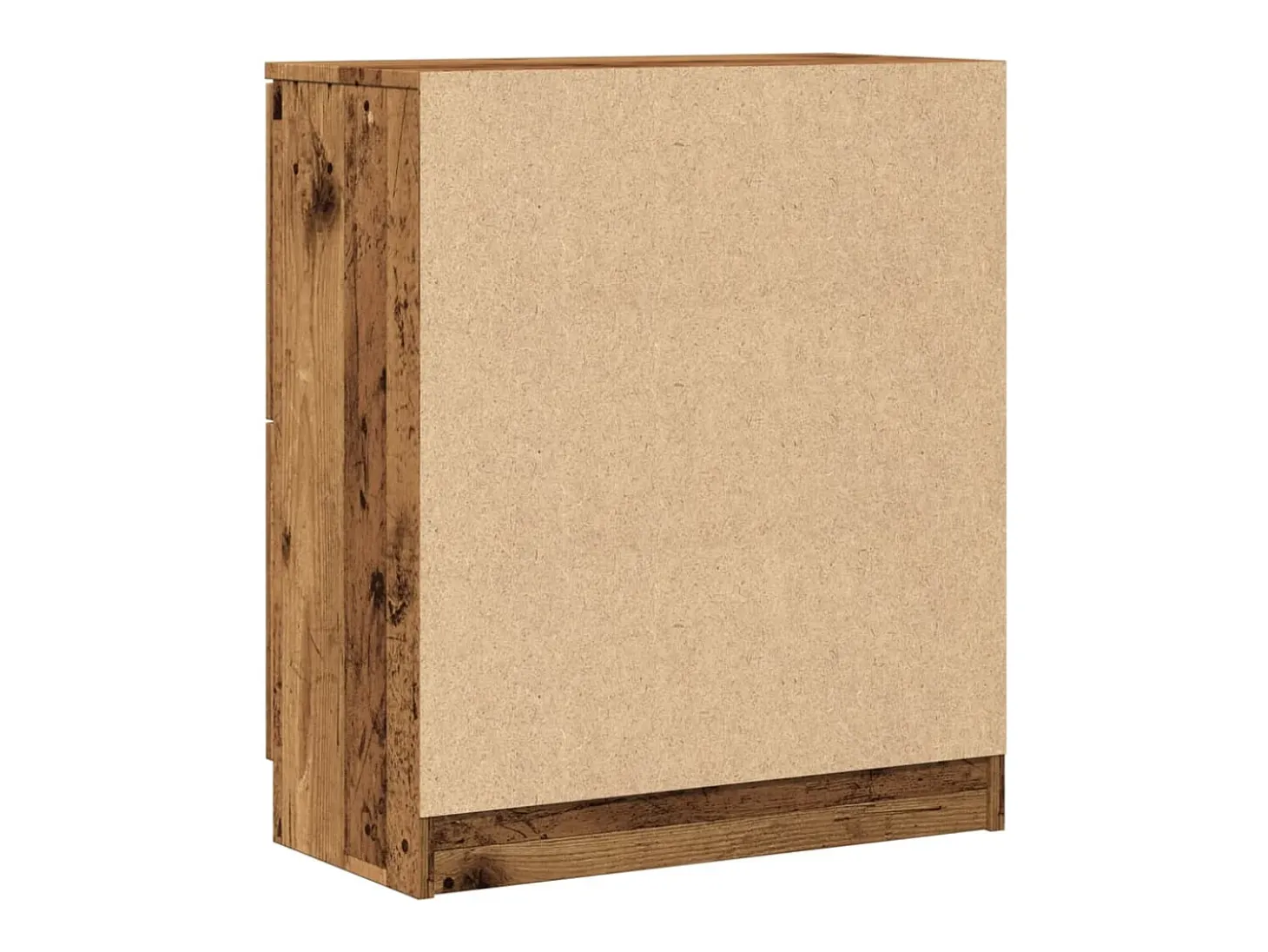 Aparador cómoda cómoda armario mueble organizador cocina salón salón madera vieja 60 x 30 x 70 cm madera contrachapada marrón 02_0036603