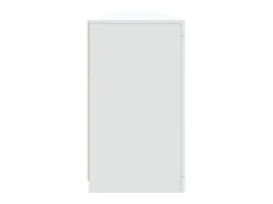 Aparador cómoda cómoda armario mueble organizador cocina salón salón con luces LED 283 x 37 x 67 cm blanco 02_0029847