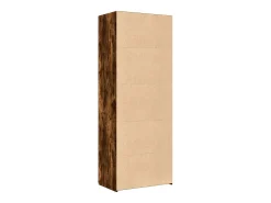 Aparador cómoda cómoda armario mueble organizador cocina salón salón alto 70 x 42,5 x 185 cm madera contrachapada marrón 02_0033556