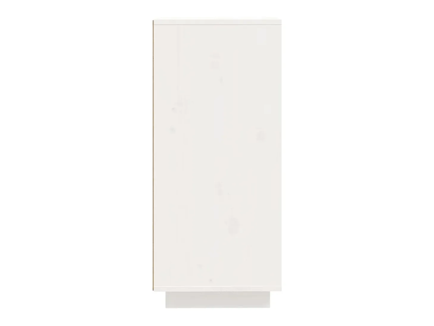 Aparador cómoda cómoda armario mueble organizador cocina salón salón 60 x 35 x 80 cm madera maciza de pino blanco 02_0030373