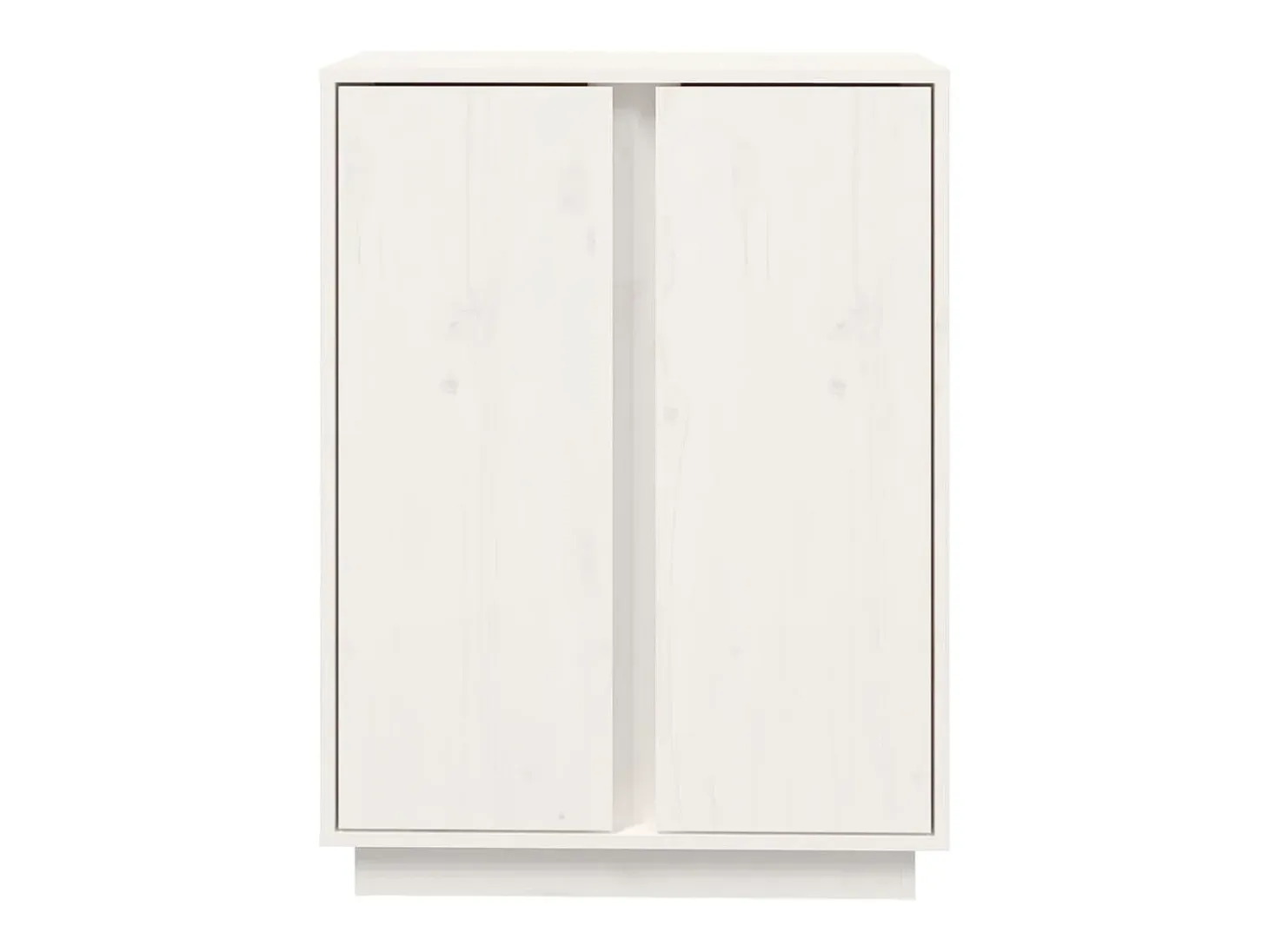 Aparador cómoda cómoda armario mueble organizador cocina salón salón 60 x 35 x 80 cm madera maciza de pino blanco 02_0030373