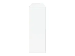 Aparador cómoda cómoda armario mueble organizador cocina salón salón con luces LED 162 x 37 x 100 cm blanco 02_0029830