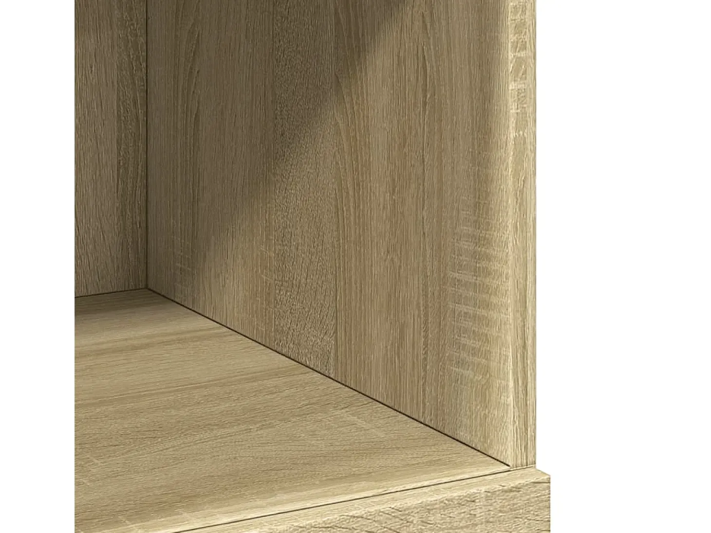 Aparador cómoda cómoda armario mueble organizador cocina salón salón alto Sonoma 80 x 42,5 x 124 cm madera contrachapada marrón 02_0034208