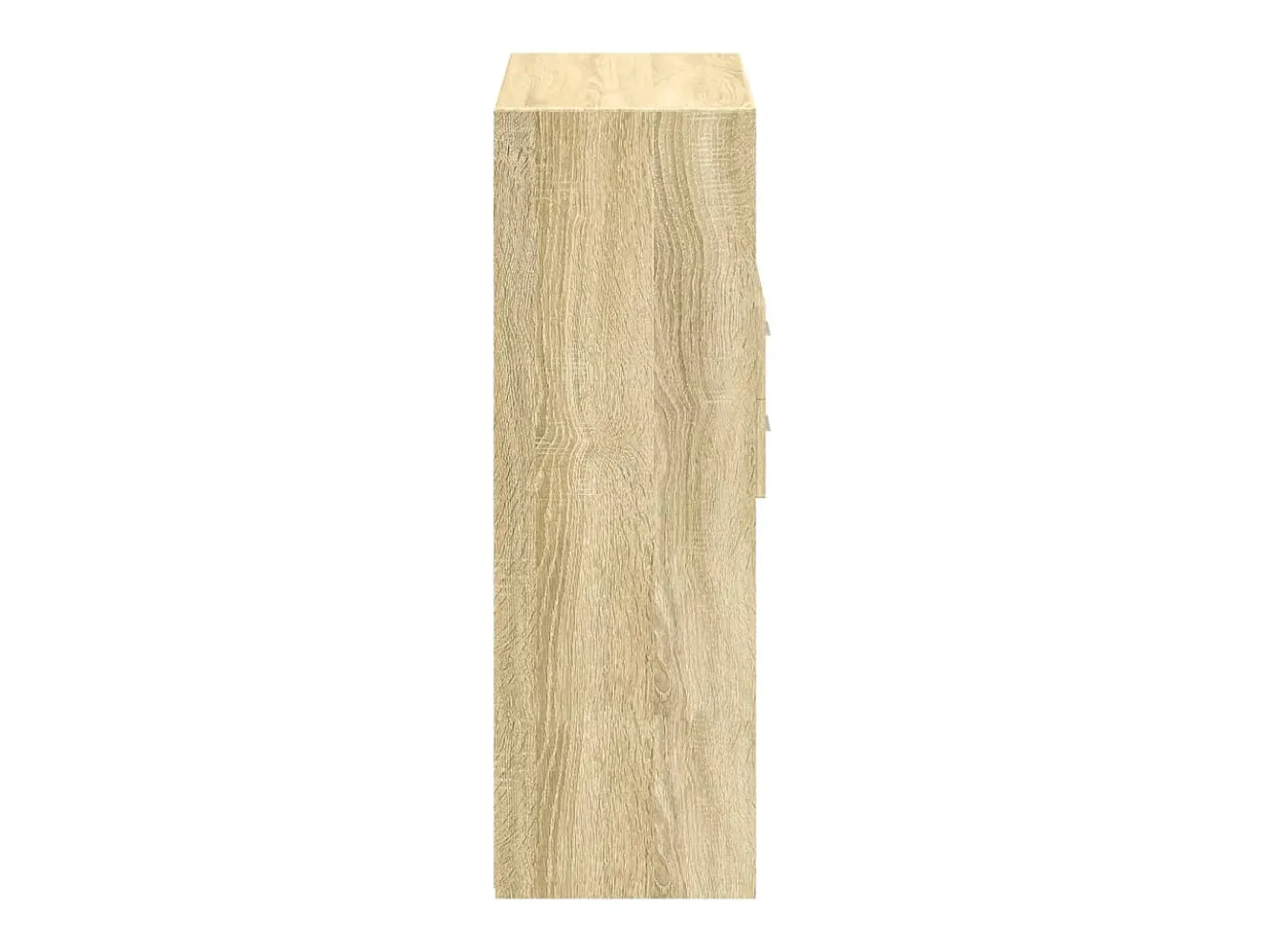 Aparador cómoda cómoda armario mueble organizador cocina salón salón alto Sonoma 80 x 42,5 x 124 cm madera contrachapada marrón 02_0034208