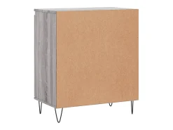 Aparador cómoda cómoda armario mueble organizador cocina salón salón Sonoma 60 x 35 x 70 cm madera contrachapada gris 02_0036405