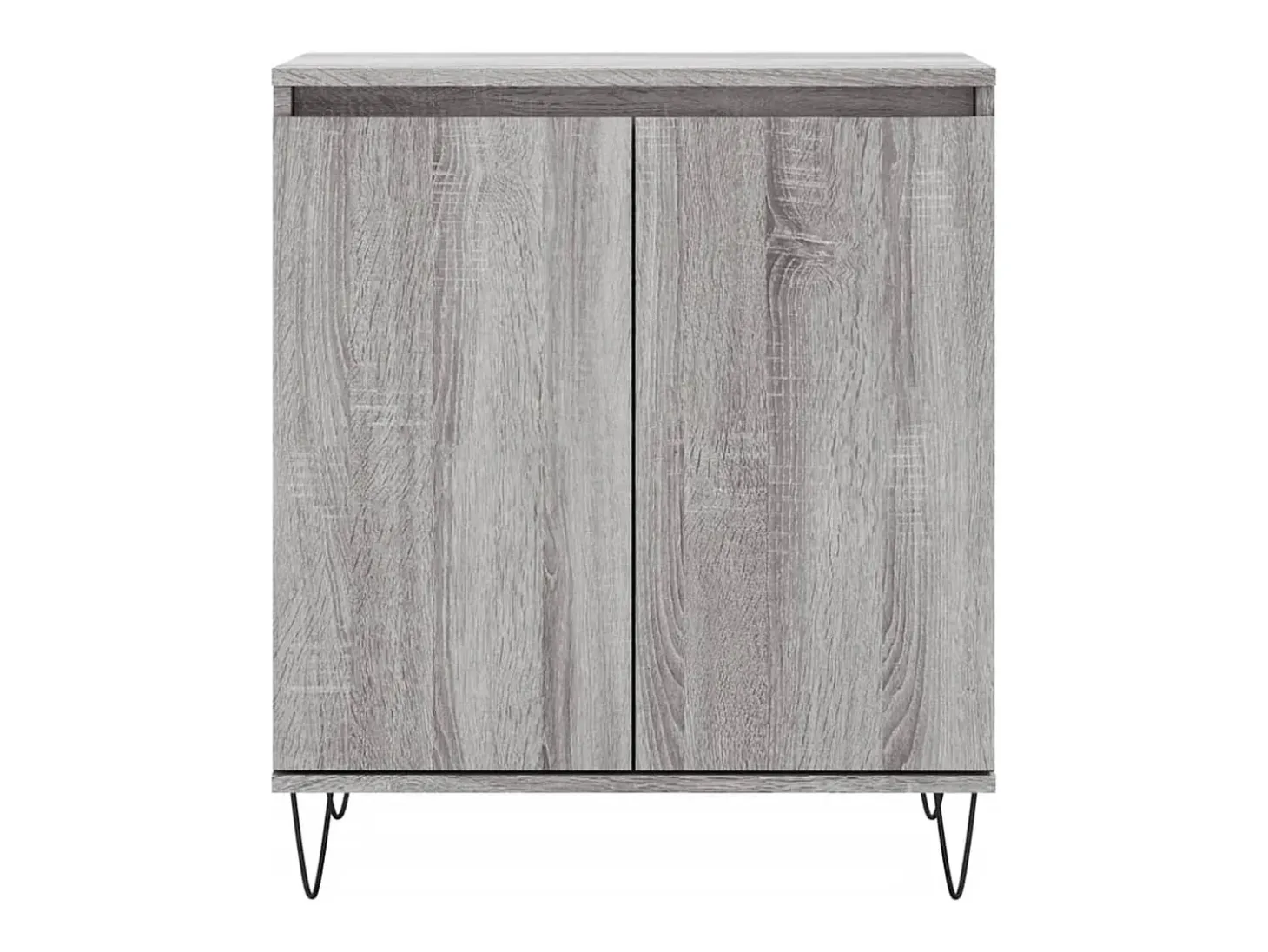 Aparador cómoda cómoda armario mueble organizador cocina salón salón Sonoma 60 x 35 x 70 cm madera contrachapada gris 02_0036405