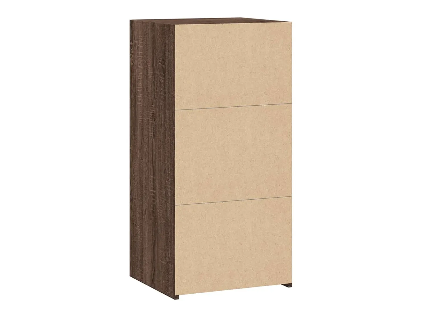 Aparador cómoda cómoda mueble mueble de almacenaje organizador cocina salón salón 45 x 41 x 93 cm madera contrachapada marrón 02_0031262
