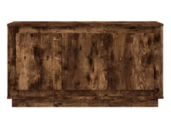 Aparador cómoda cómoda mueble mueble de almacenaje organizador cocina salón salón 102 x 35 x 55 cm madera contrachapada marrón 02_0030848