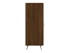 Aparador cómoda cómoda mueble mueble de almacenaje organizador cocina salón salón 34,5 x 34 x 90 cm madera contrachapada marrón 02_0031203
