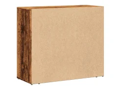 Aparador cómoda cómoda mueble mueble de almacenaje organizador cocina salón salón madera vieja 80 x 33 x 70 cm madera contrachapada marrón 02_0036611