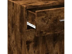 Aparador cómoda cómoda mueble mueble de almacenaje organizador cocina salón salón 45 x 42,5 x 93 cm madera contrachapada marrón 02_0030950