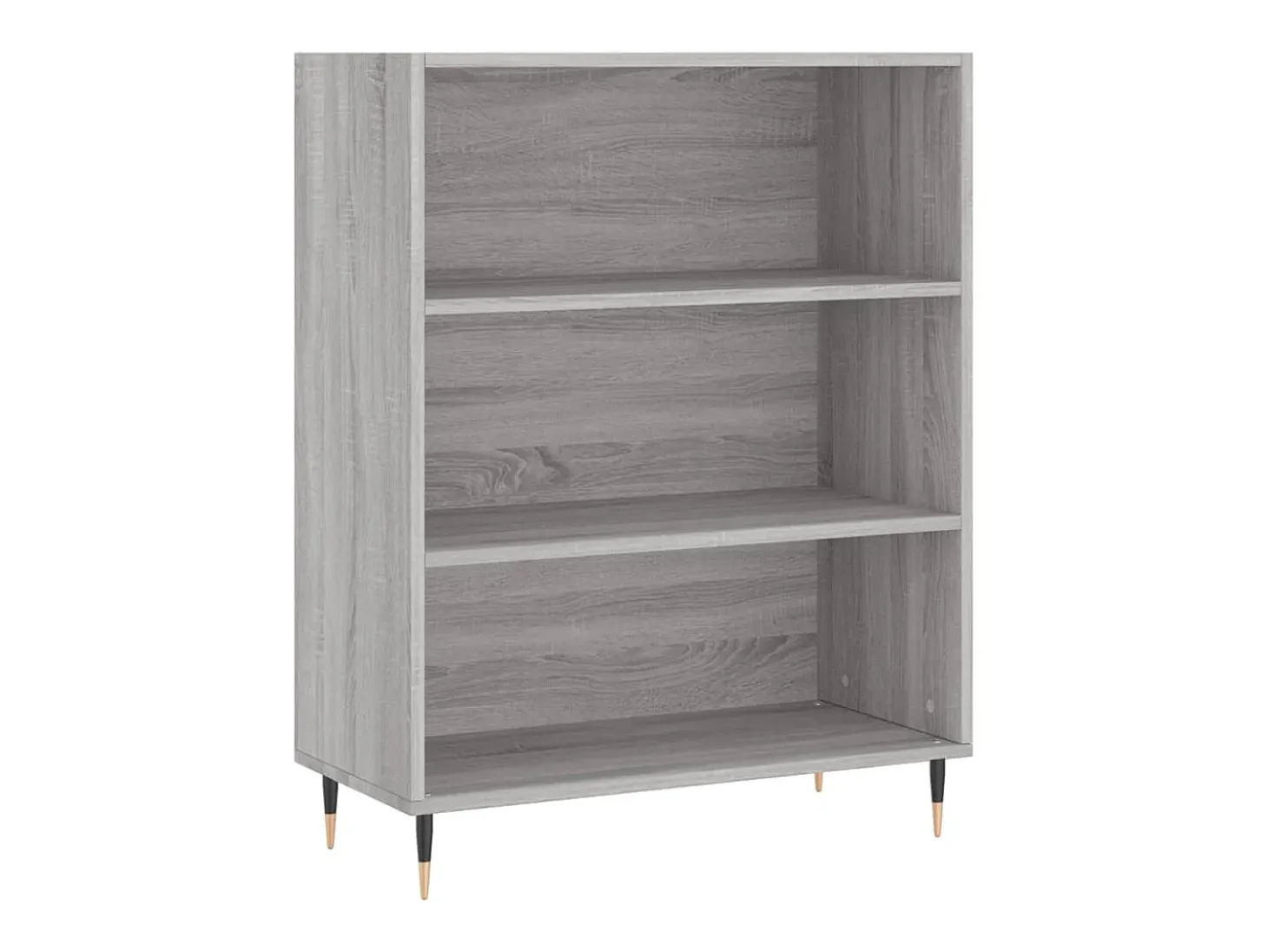 Aparador cómoda mueble almacenaje organizador cocina salón salón Sonoma 69,5 x 32,5 x 180 cm madera contrachapada gris 02_0036421