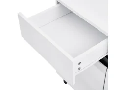 Aparador con 4 puertas y 4 cajones - Acabado blanco brillante