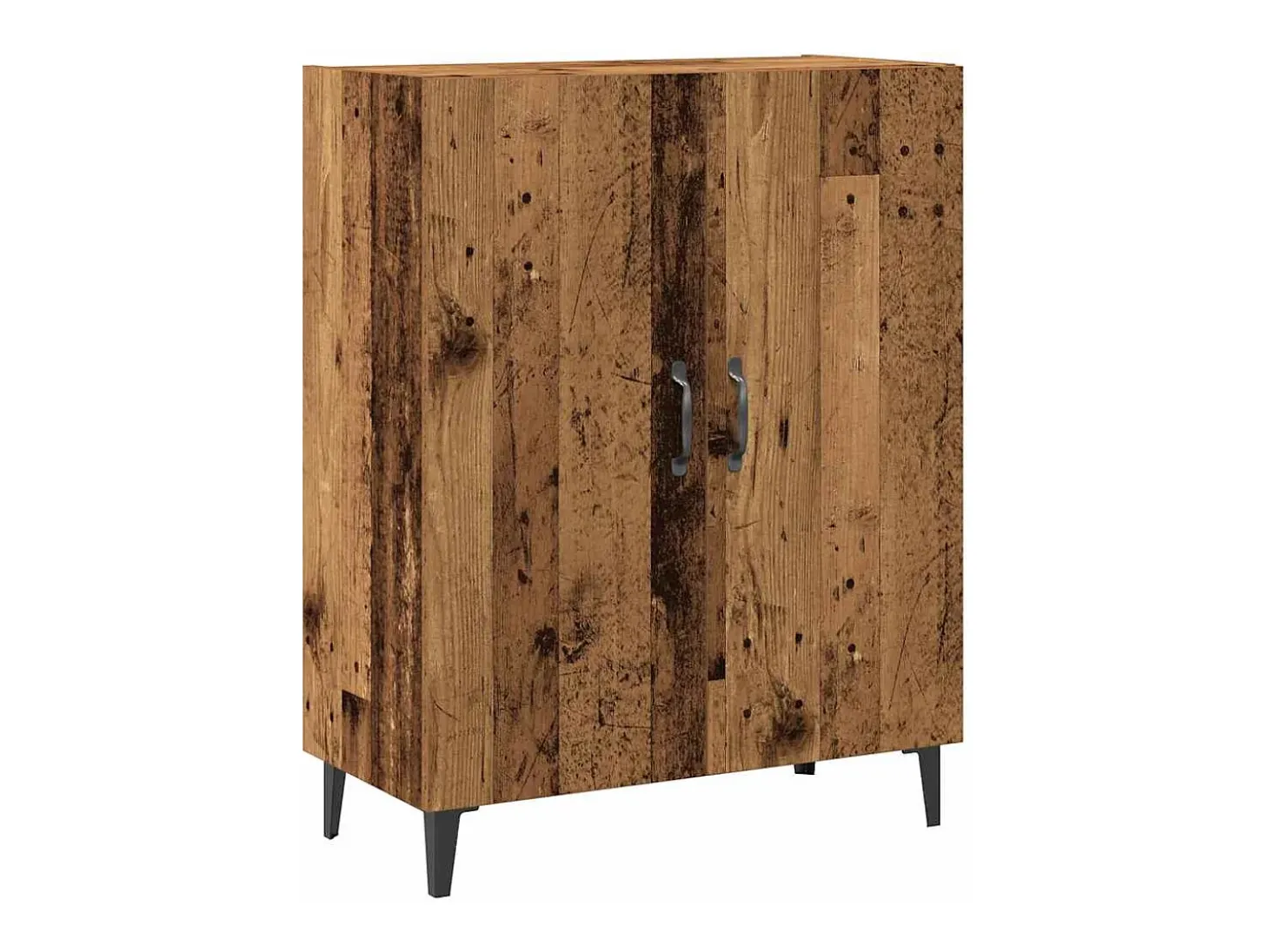Aparador con armario de pared madera antigua madera ingeniería