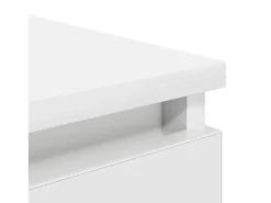 Aparador con cajones blanco 37,5x35x99 cm madera de ingeniería