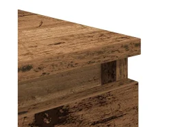 Aparador con cajones madera vieja 37,5x35x99 cm