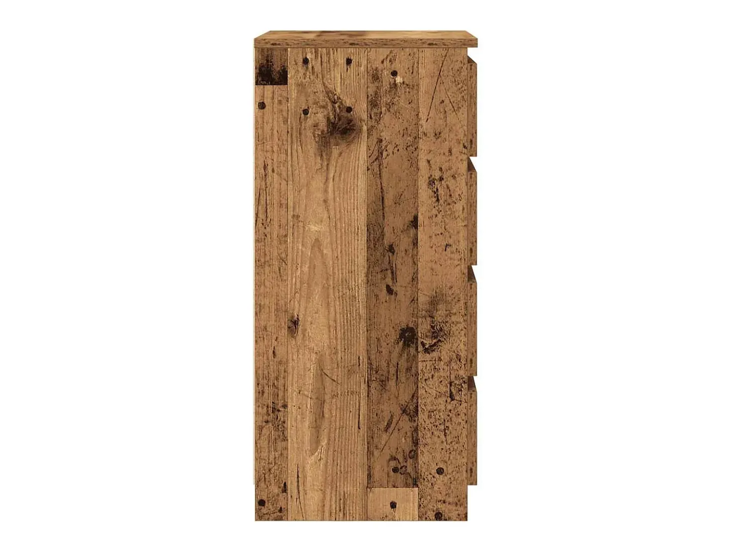 Aparador con cajones madera vieja 37,5x35x99 cm